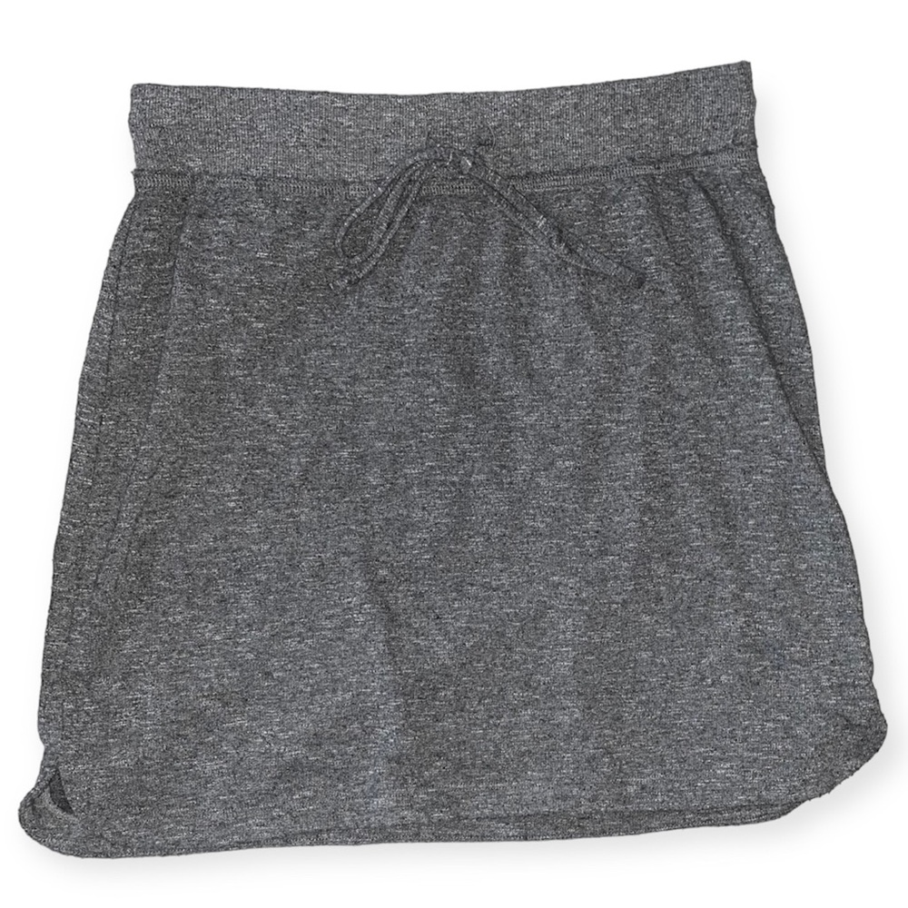 Small Gray Linen Skirt from Caslon